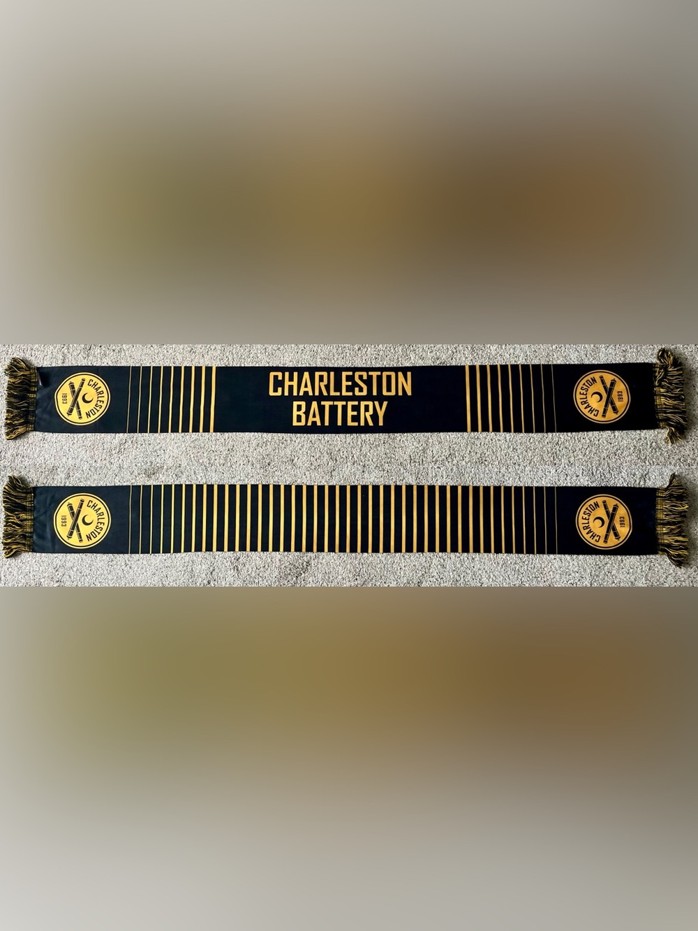 Charleston Battery USL Championship Soccer Scarf